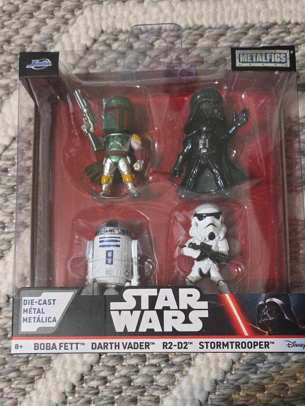 Star Wars Die-Cast Figure 4-Pack — Boba Fett, Darth Vader, R2-D2, Stormtrooper